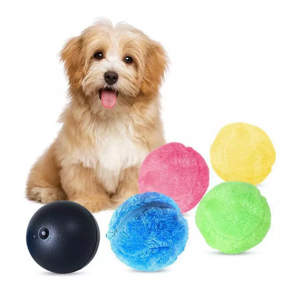 Magic Electric Roller Ball Toy Pet Dog Cat Active Rolling Balls Toys  Durable Hot