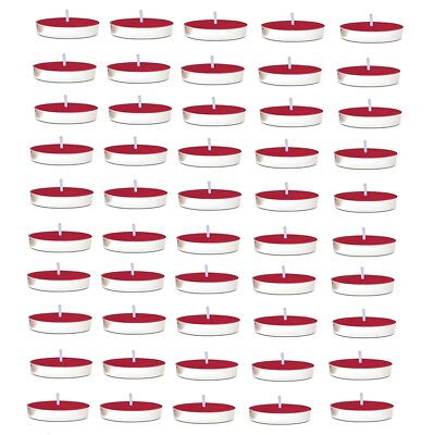 Fragrance Tealight Candles Spa Candle 3 Hours Burning Time Pack of 50