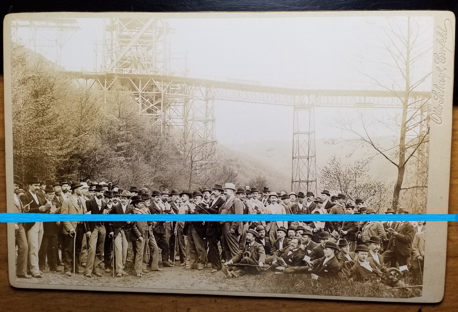 KEEN Gruppo uomini davanti alla miniera? Cappello libro di canzoni? KAB Otto Scharf Krefeld Crefeld