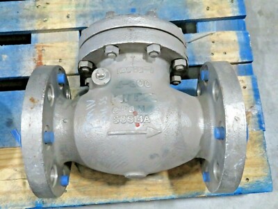 4'' KITZ Fig. 300UOAM CL300 CF8M Stainless Steel Swing Check Valve NEW