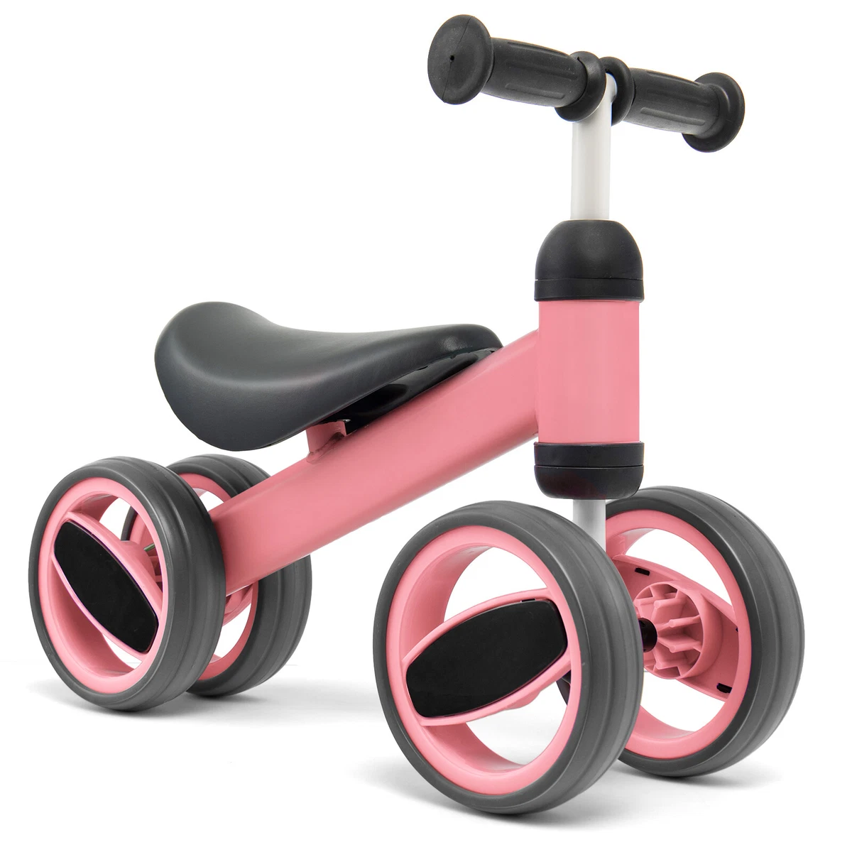 Honeyjoy Baby Balance Bike Toddler Riding Toys w 4 Wheels Pink eBay