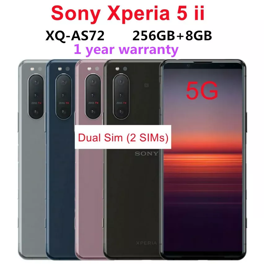 Sony Xperia5 Ⅱ 5G Dual-SIM XQ-AS72 Blue