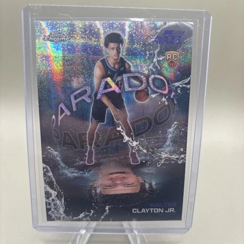 2025 Topps Chrome Update Walter Clayton Jr. Base (RAW)