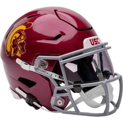 USC Trojans Riddell SpeedFlex Mid-Size MIDI Football Helmet | eBay