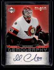 2007-08 Upper Deck Black Diamond Gemography Martin Gerber Auto Ottawa Senators