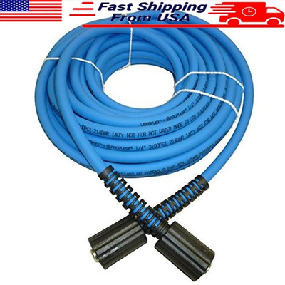 #ad Kink Resistant Pressure Washer Hose 1 4quot; 3100 PSI 50#x27; Length Dual Connectors New $64.42