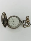 Rare Antique American Watch Co. (Waltham) Coin Silver Pocket Watch
