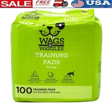 Large Dog Training Pads 100 Count Leakproof Absorbent Puppy Housebreaking Supply