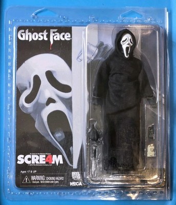 NECA Toys Scream 4 Ghost Face 8'' Clothed Action Figure New NIB MOC