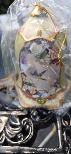 Bradford Edizioni Set 3 Lena Liu Delicati Tesori Ornamenti Colibrì Nuovo con scatola - Foto 3 di 15