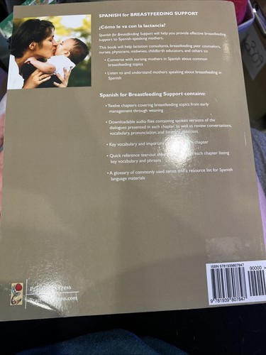 Spanish for Breastfeeding Support : A Self-Guided Course to Help You Support... - Picture 6 of 6