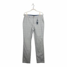 NWT Banana Republic Slim Fit Glen Check Men's Slacks Dress Pant SZ 32x34