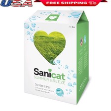 Scented Cat Litter Clumping Grass Odor Control Low Dust Hypoallergenic 14lb New