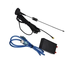 100KHz-1.7GHz Software Defined Radio Tuner Receiver UV HF RTL SDR USB& Cable