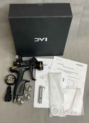 #ad Devilbiss 704521 DV1 Clearcoat Spray Gun Kit 1.2C 1.3C 1.4C B PLUS CAPS NM $729.99