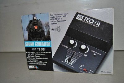 MRC 8000 Tech II Sound Generator System for Model Railroads