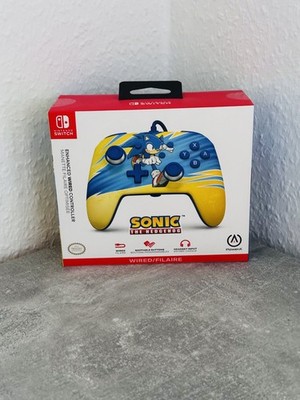 Original Nintendo Switch 2023 PowerA Wired Controller Sonic Edition NEU OVP