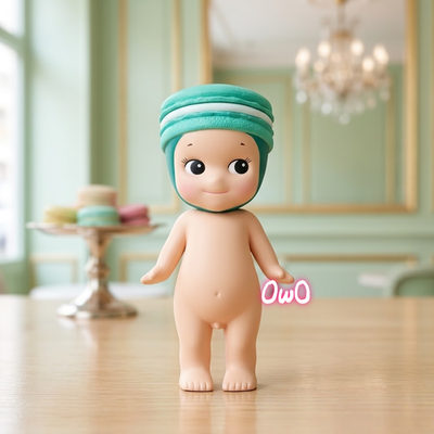 Sonny Angel 2014 Laduree Macaron Menthe Glaciale Rare Figure MSG