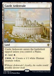 Castle Ardenvale - Throne of Eldraine #238 Rare Land