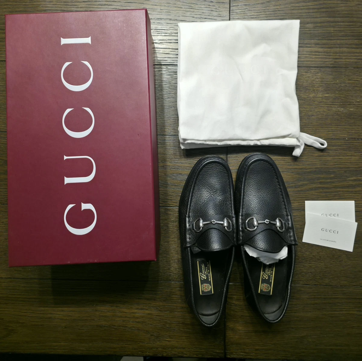 Gucci Moccasin Black Casual Shoes for Men for sale | eBay