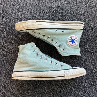 Vintage Converse Chuck Taylor High Shoes Made in USA 80s Light