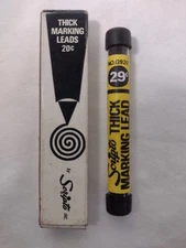 Vintage Scripto Thick Marking Leaf G920 NEW 2 Packs Of 4 Black