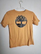 Timberland Kids Light Brown T-Shirt Size Large 14-16
