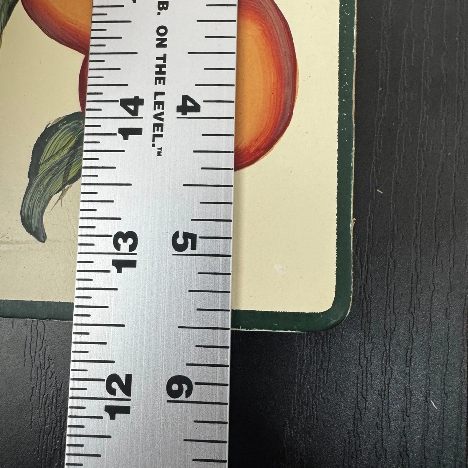 Juego de 5 letreros vintage de cocina para decoración de pared de frutas y verduras Foto 4 de 4