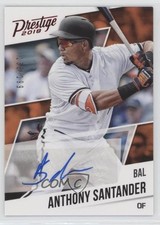 2018 Panini Chronicles Prestige Xtra Points Red /199 Anthony Santander Auto 4l3