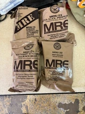 4 Meals MRE U.S. Military Ready to Eat Meals INSP 2025