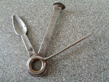 Vintage Czech-style 3-in-1 Tobacco Pipe Reamer Tool