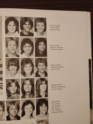 1984 Greenway High School Yearbook, Phoenix AZ