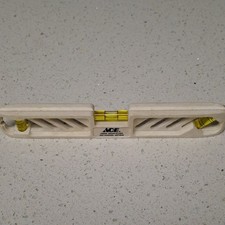 ACE 25866 Magnetic Torpedo Level 9 in Plastic White/Yellow/Black