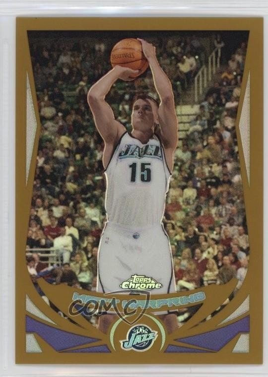 Matt Harpring #164 Basketball Cards 2004 Topps Chrome trading card — raw and PSA graded price guide