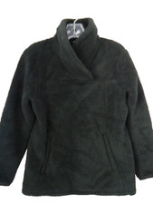 The North Face black fleece pullover Girl Jacket Size L