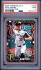 Paul Skenes Rookie Card 2024 Topps Holiday Silver Glitter PSA 9 Mint RC