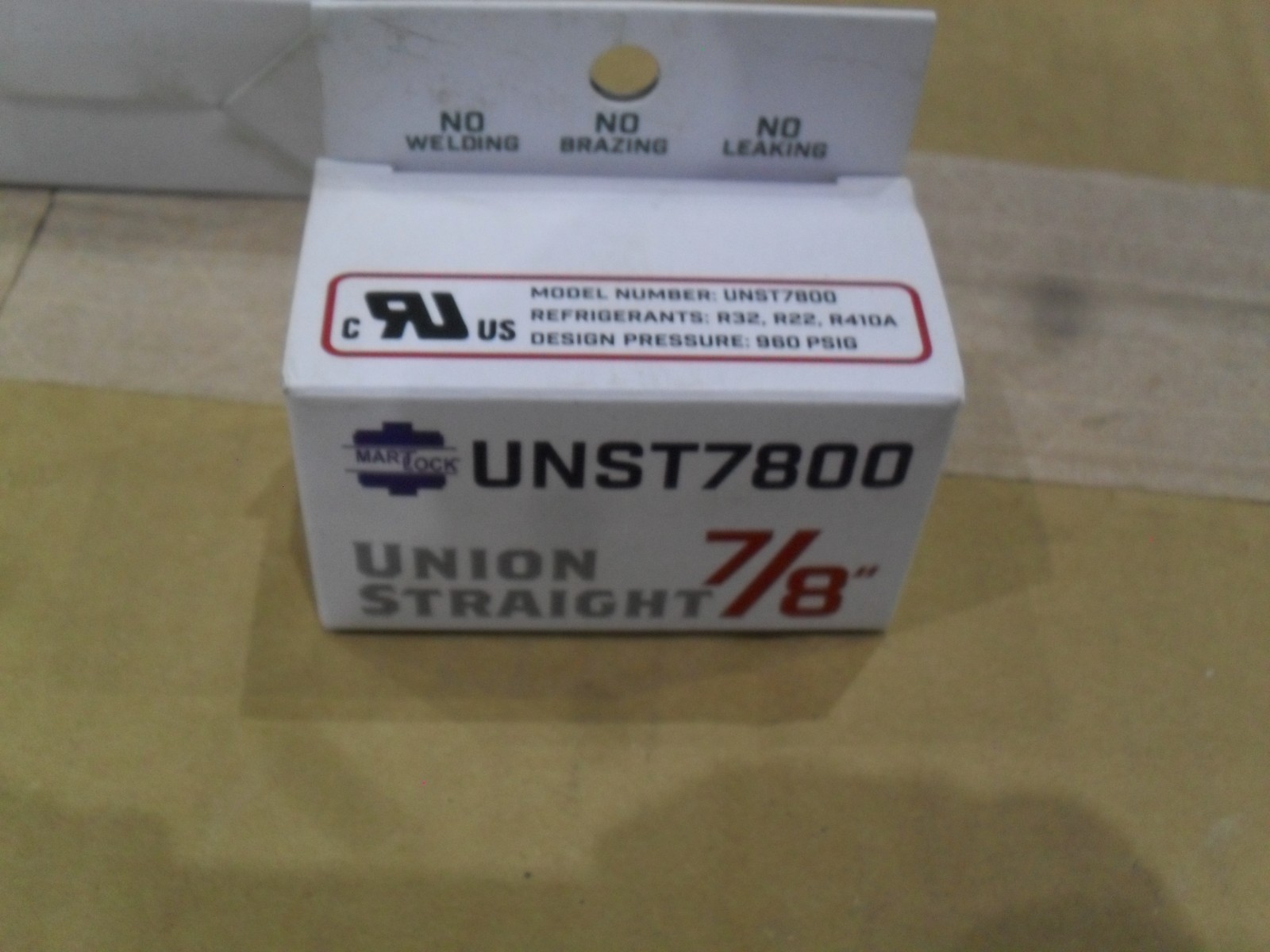 Smartlock UNST7800 7/8" Union straight