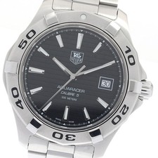 Orologio Uomo Automatico TAG HEUER Aquaracer WAP2010-0 Data Quadrante Nero_946818