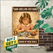 Vintage Style Retro Poster Metal Tin Sign Wall Decor 8x12