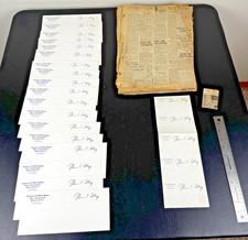 SPOKANE JUDGE RALPH FOLEY LAW SCRAPBOOK & WA REPRESENTATIVE TOM FOLEY STATIONARY