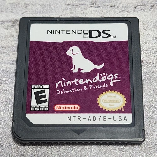 Nintendogs Dalmatian & Friends Nintendo DS Authentic Tested Working