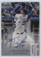 2018 Topps Stadium Club Auto Tim Locastro #SCA-TLO Auto 0a3