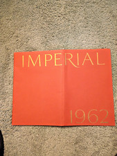 Original 1962 Chrysler Imperial Sales Brochure Original 1962 Chrysler Imperial Sales Brochure