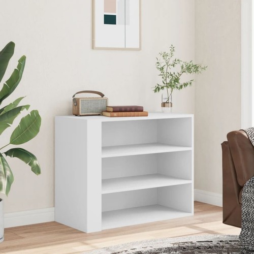 Wall Cabinet Home Kitchen Storage Wooden Floating Cupboard 3 Compartments Unit - Picture 2 of 37