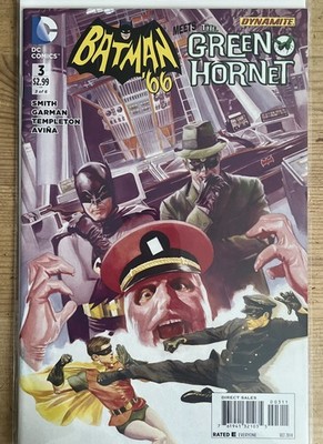 Batman 66. Meets the Green Hornet. DC Comics. Oct 2014. Carded. No 3. Never Read