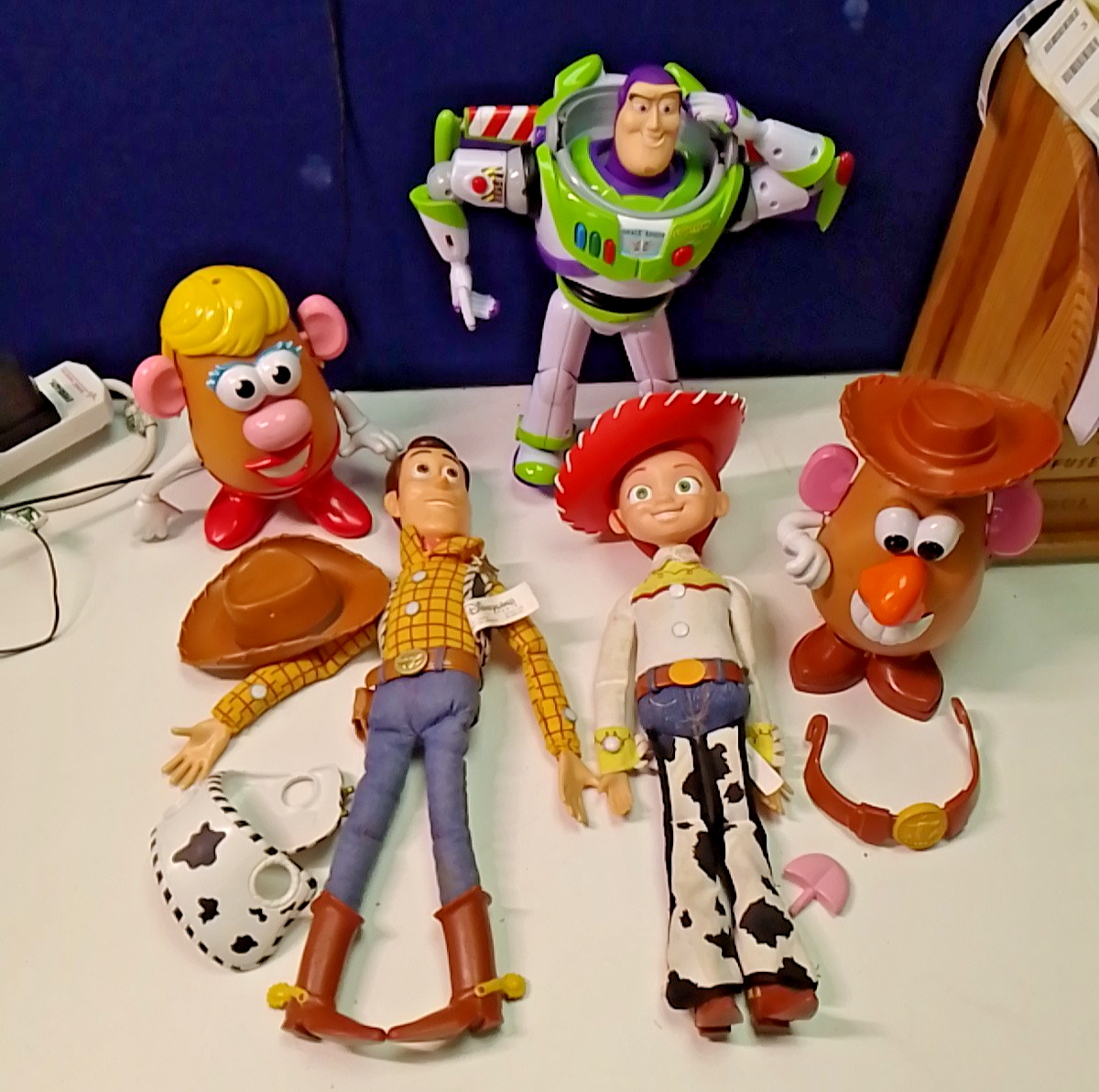 Collection Of 5 Toy Story Action Figures Toy
