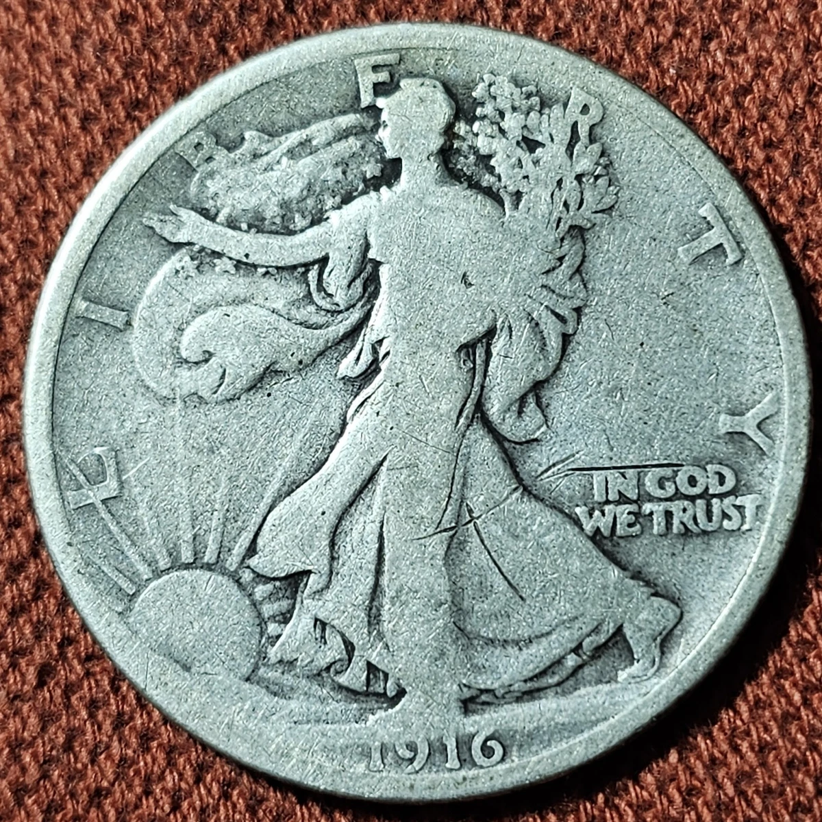 1916 Year Liberty Walking Half Dollars (1916-1947) for sale | eBay