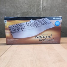 Vintage Microsoft Natural Keyboard Elite SEALED PS/2 Ergonomic Split 286 00082