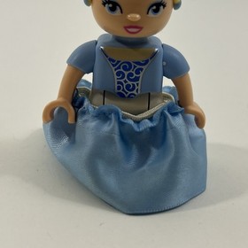 LEGO Duplo Cinderella w/ Dress & Prince Charming Minifigures Figures 6154 *READ*