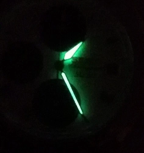 Seiko Herrenuhr,7T32-6G90,Alarm,Chronograph,Datumsanzeige,die Uhr läuft, - 画像5/10